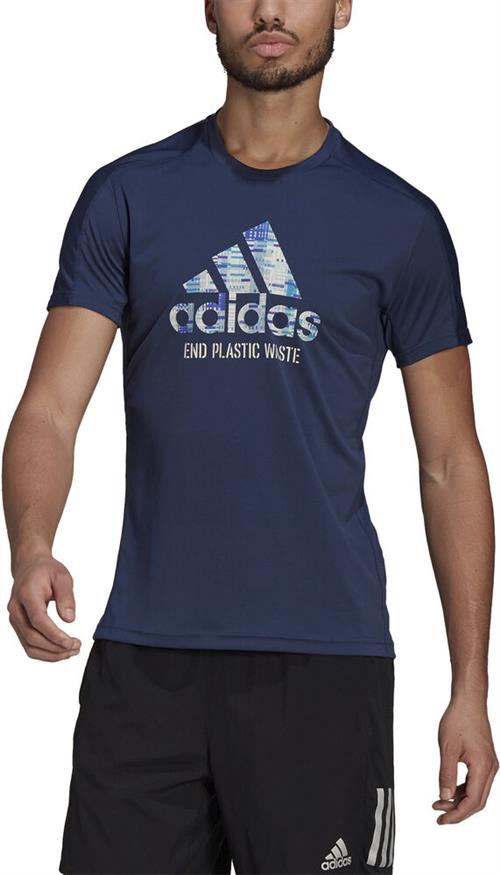 adidas Run for the Oceans Graphic Tshirt S - T-shirts Bomuld hos Magasin