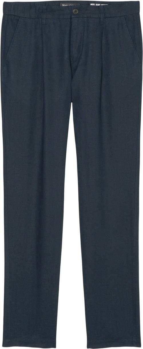 Marc O’Polo Osby Jogger Pleats Mand Dark Navy Casual Bukser Str 38 32 - hos Magasin