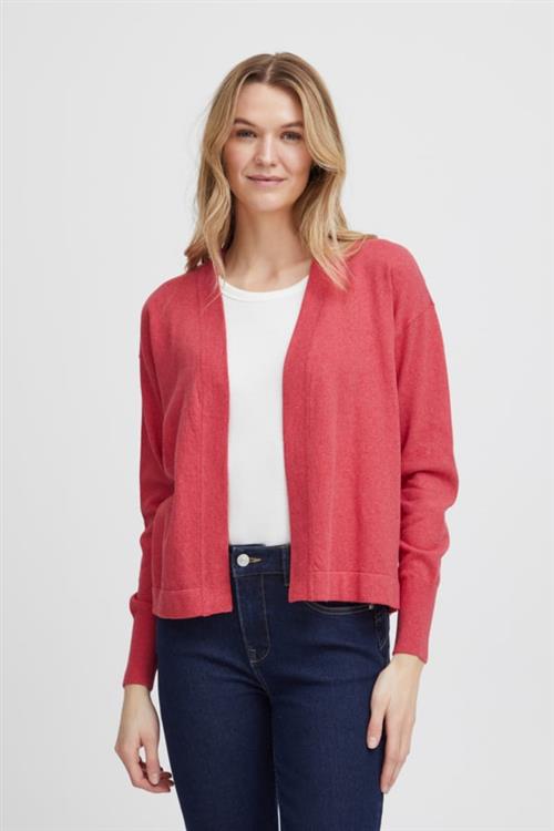 Se Fransa Frsinne CAR 2 Kvinde Geranium Cardigans Regular Fit Str XL - hos Magasin ved Magasin