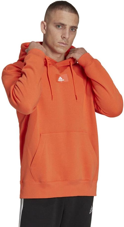 adidas Essentials Feelvivid Cotton Fleece Drop Shoulder Hættetrøje M - Hættetrøjer Bomuld hos Magasin