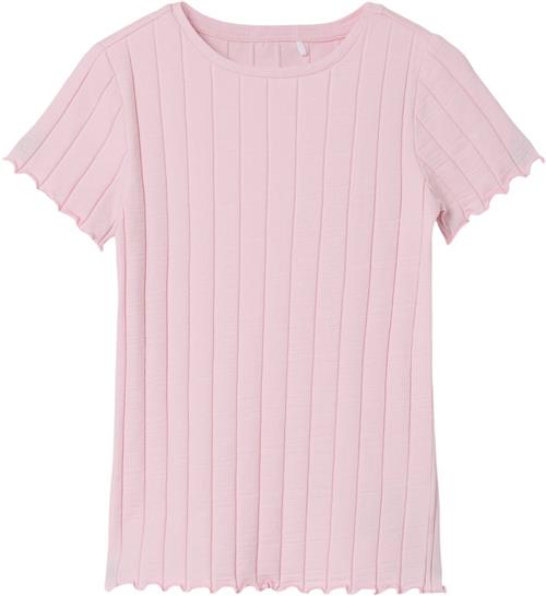 Se Name It Nkfnoralina SS TOP Noos Str 116 - Parfait Pink Kortærmede T-shirts hos Magasin ved Magasin