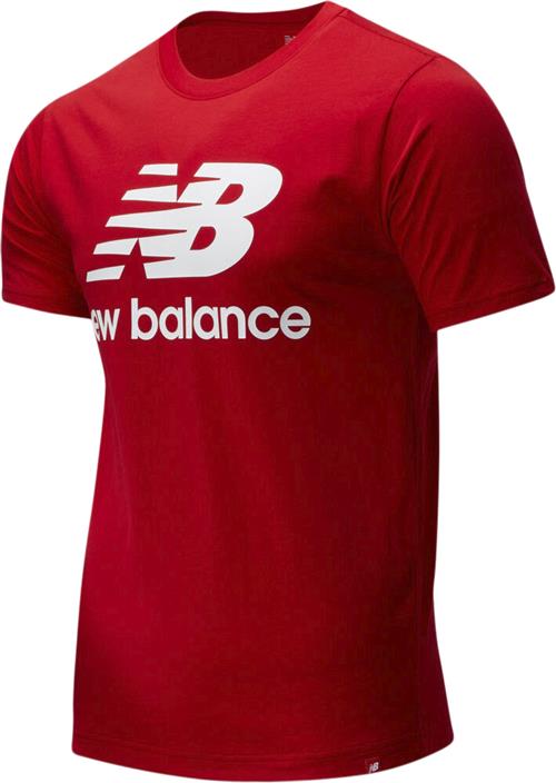 New Balance Essentials Stacked Logo T Shirt XL - T-shirts Bomuld hos Magasin