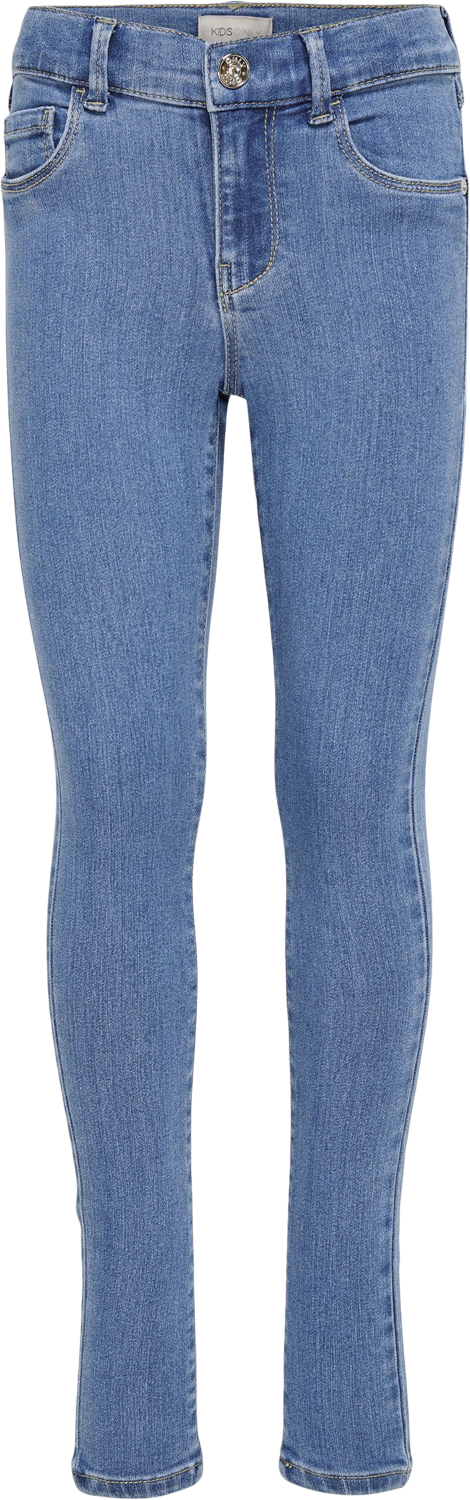 Se ONLY Konrain Life REG Skinny BB Bj009 NO Str 158 - Blå Jeans Bomuld hos Magasin ved Magasin