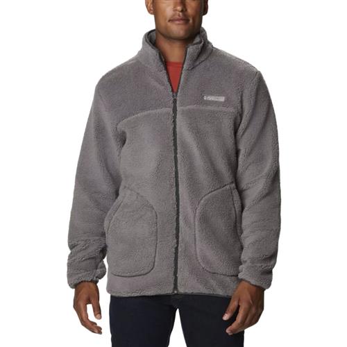 Columbia Sherpa Fleece Jacket Mand Black Fleece Str L - Polyester hos Magasin