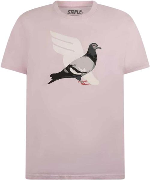 Staple x TAF Staple X TAF Wing Logo TEE Mand Pink Kortærmede T-shirts Str XS - Bomuld hos Magasin