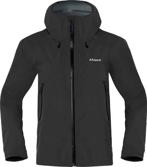 Asivik Asivik M Storm4 Jacket, Black S - Regntøj hos Magasin