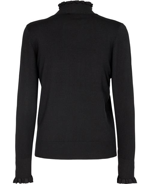 Se Micha Bbjumper_ Basic Viscose Knit Kvinde Black Rullekraver Str XL - hos Magasin ved Magasin