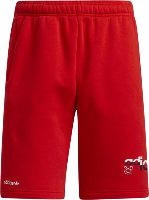 Se adidas Logo Play Shorts Mand Red Casual Shorts Str L - Bomuld hos Magasin ved Magasin