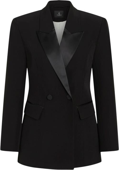 Bruuns Bazaar Rubysusbbtuxi Blazer Kvinde Black Blazere Str 38 - Polyester hos Magasin