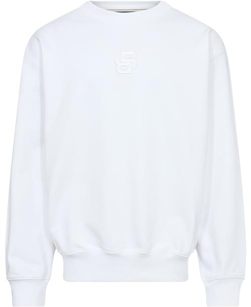 BOSS Soleri 10_AN Mand Hvid Sweatshirts Str L - hos Magasin