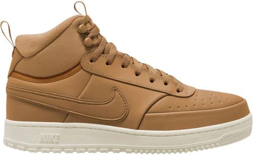 Nike Court Vision Mid Winter Sneakers Mand Brun Sneakers Str 44 - Læder hos Magasin