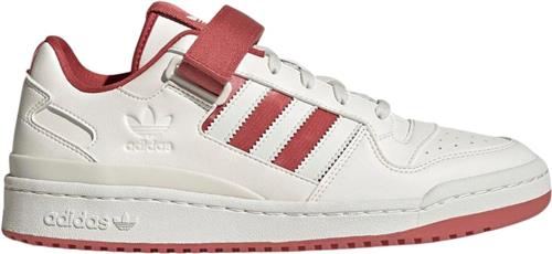 Se adidas Forum low Mand Cwhite/whitin/crered Sneakers Str 42 2/3 - Læder hos Magasin ved Magasin