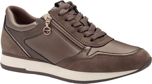 Tamaris 123603-42 Kvinde Taupe Comb Sneakers Str 41 - hos Magasin