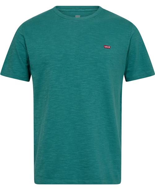 Levi's SS Original HM TEE Deep Jungle Mand Grøn Kortærmede T-shirts Str S - Bomuld hos Magasin