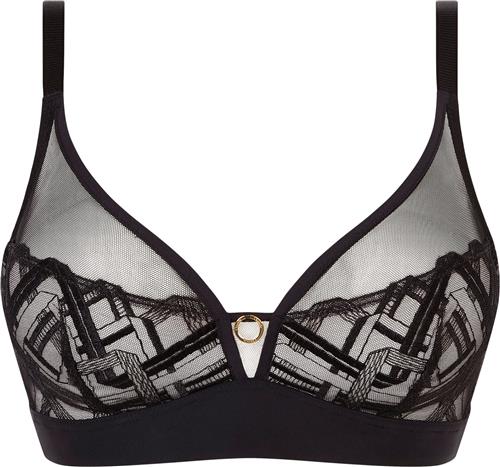 Chantelle Graphic Support Wirefree Support bra Bh'er Uden Bøjle Str B 75 - hos Magasin