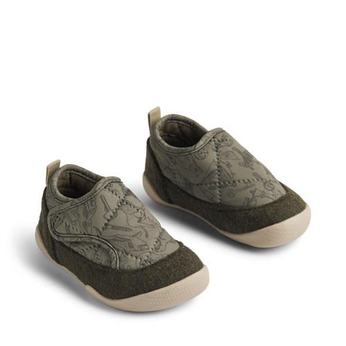 Se Wheat Indoor Shoe Mulle Dark Green Hjemmesko Str 23 - Uld hos Magasin ved Magasin