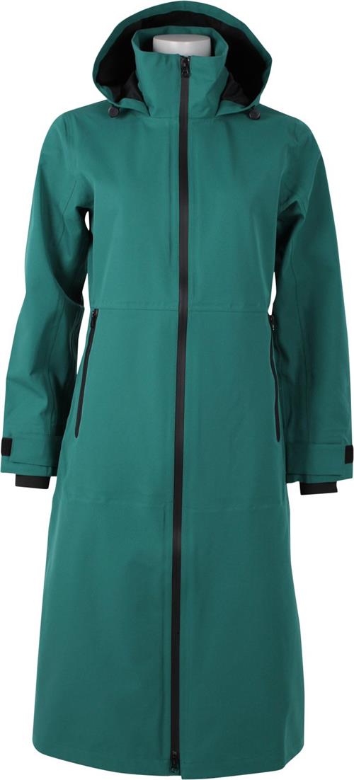 Danefæ The Danedogwalker Raincoat Dark Pine Kvinde Dark Pine Regnjakker Str XS - Lycra hos Magasin