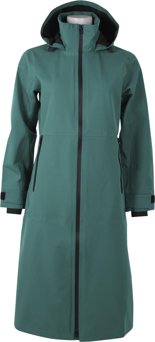 Danefæ The Danedogwalker Raincoat Dark Pine Kvinde Dark Pine Regntøj Str XS - Lycra hos Magasin