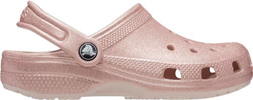 Crocs Classic Glitter Clog K Qugl Quartz Glitter Sandaler Str 32/33 - hos Magasin