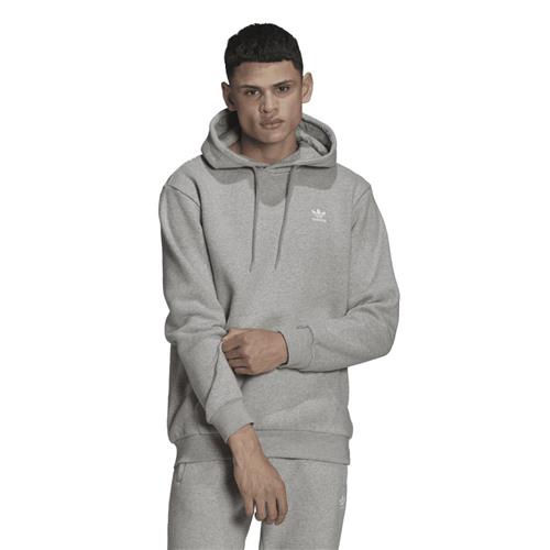 adidas Essential Hoodie Mand Grey Hoodies Str M - Bomuld hos Magasin