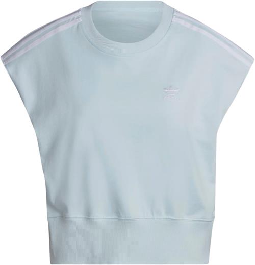 adidas Adicolor Classic Waist Cinch tee 38 - Trænings T-shirts Bomuld hos Magasin