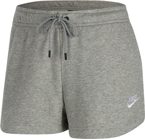 Nike Sportswear Essential Shorts Kvinde Grey Sweatshorts Str L - Bomuld hos Magasin