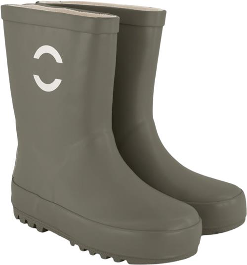 Se Mikk-Line Wellies Solid Dusty Olive Gummistøvler Str 23 - hos Magasin ved Magasin