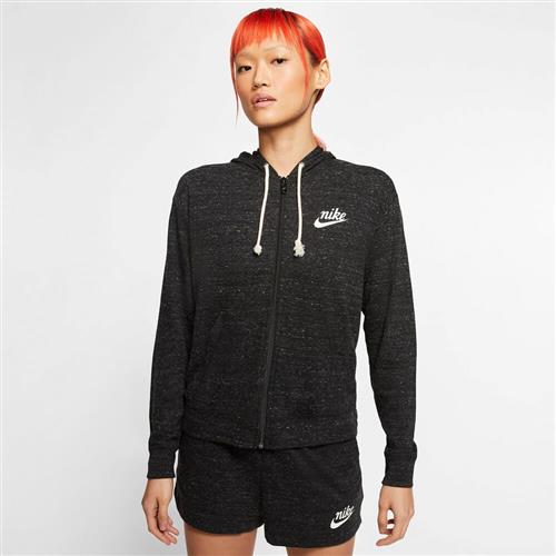 Nike Sportswear Gym Vintage Full Zip Haettetroje M - Hættetrøjer & Sweatshirts Bomuld hos Magasin