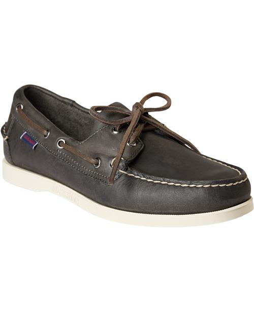 Se Sebago Docksides Crazy H Mand 917 - Dk Grey Sejlersko Str 7,5 (41) - hos Magasin ved Magasin