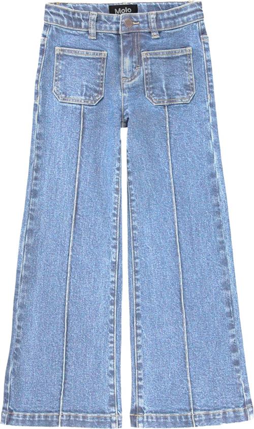 Molo Adina Str 11 år / 146 cm - Blå Jeans hos Magasin