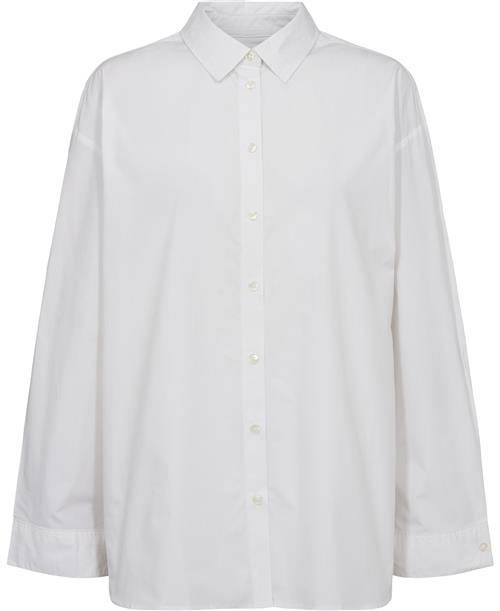 Magasin du Nord Collection Magasin Darling 1 Skjorte Oversized Fit Kvinde Bright White Langærmede Skjorter Str XL Bomuld