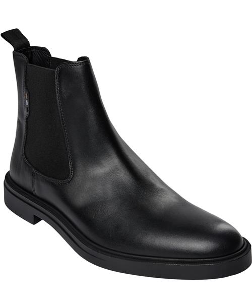 Hugo Boss Calev_Cheb_lt Mand Sort Chelsea Boots Str 43 - hos Magasin