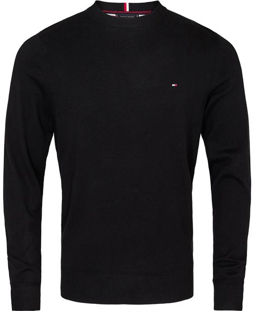 Se Tommy Hilfiger Pima ORG CTN Cashmere Crew Neck Mand Bds Sweaters Str S Cashmere - hos Magasin ved Magasin