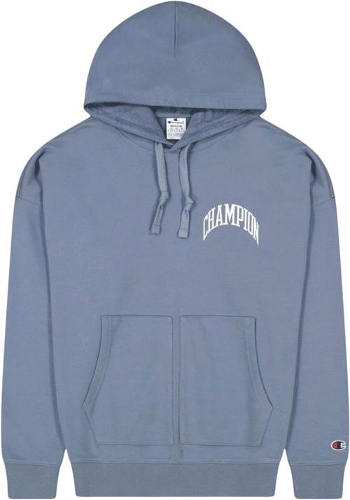 Champion Logo Hoodie Mand Flint Stone Hoodies Str XS - Bomuld hos Magasin