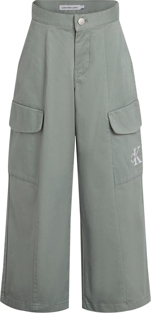 Calvin Klein Clean Utility Cargo Pants Str 10 år - Msw Bukser hos Magasin