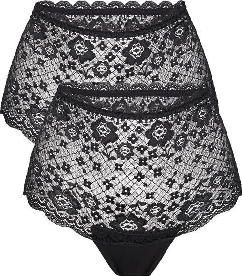 Magasin du Nord Collection Magasin Lace Hipster Mary 2 PK Højtaljede Trusser Str S