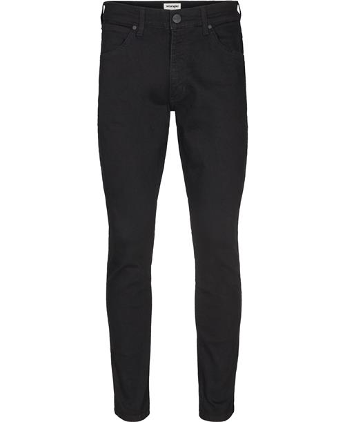 Wrangler Larston Black Valley Mand Black Valley Jeans Tapered Fit Str 36/34 - hos Magasin