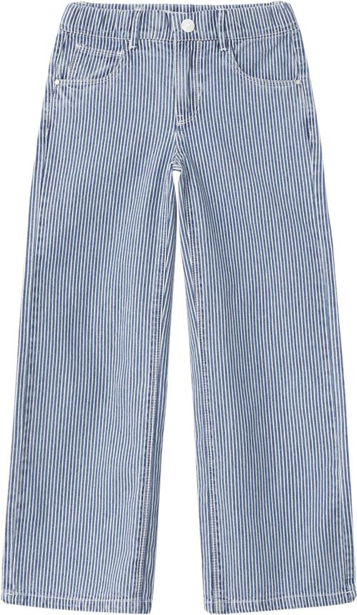 Name It Nkfrose Wide DNM Pant 2664ir Noos Str 116 - Blå Jeans Denim hos Magasin