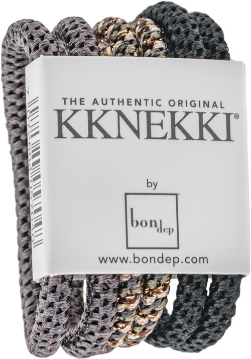 Bon Dep Kknekki Slim Bundle 4¥ 6pcs x 25=150 One Size - Hårelastikker hos Magasin