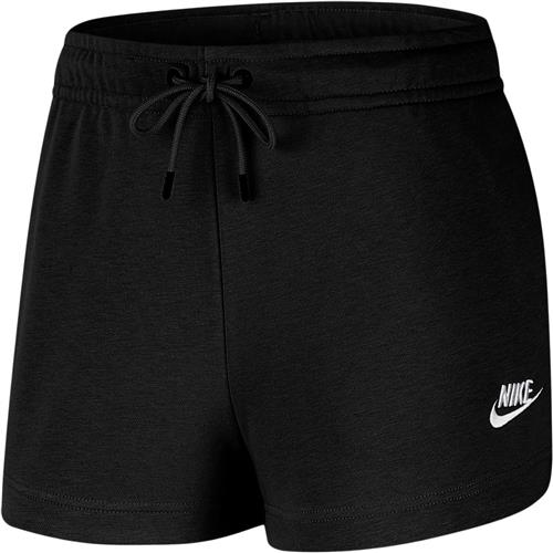 Se Nike Sportswear Essential Shorts Kvinde Black Sweatshorts Str XS - Bomuld hos Magasin ved Magasin