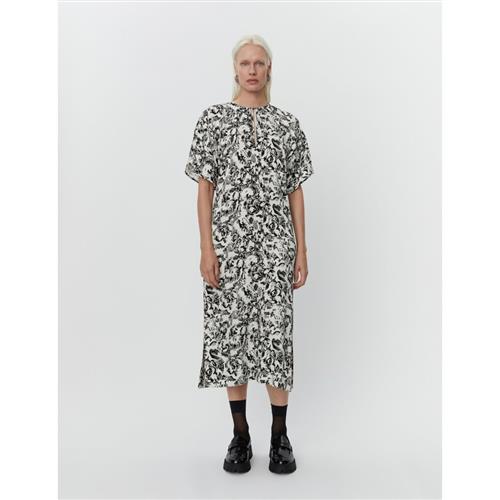 DAY Birger et Mikkelsen Hazel Contrast Elements RD Kvinde Contrast Elements Midi Kjoler Str 38 - hos Magasin