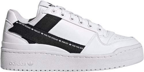 Se adidas Forum Bold Kvinde White Sneakers Str 36 2/3 - Læder hos Magasin ved Magasin