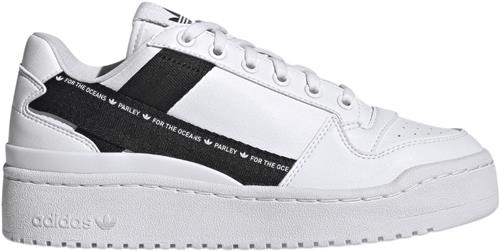 Se adidas Forum Bold Kvinde White Sneakers Str 37 1/3 - Læder hos Magasin ved Magasin