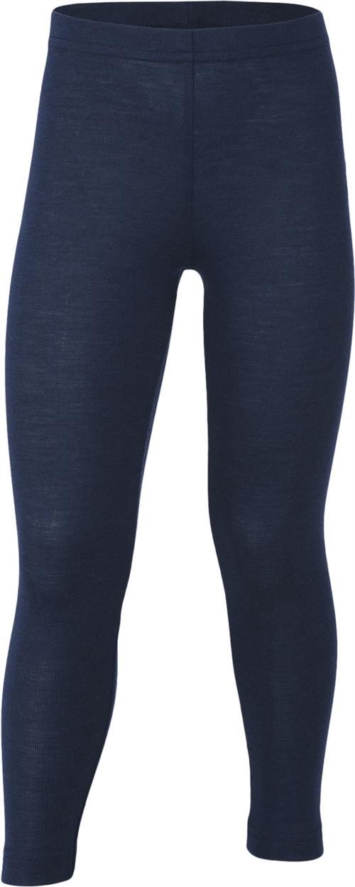 Engel Natur Children's Leggings, Gots Navy-blue - 128 Str 92 - Navy Leggings Silke hos Magasin