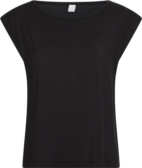 Se Calvin Klein S/S Wide Neck Kvinde Ub1 Toppe Str S - hos Magasin ved Magasin