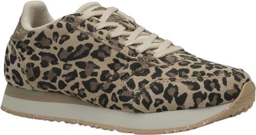 Woden Ydun Icon Animal Kvinde Leopard Sneakers Str 40 - Polyester hos Magasin