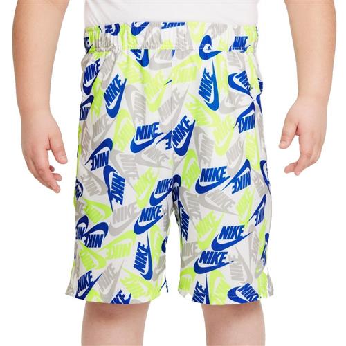 Se Nike Sportswear Woven Printed Shorts Str 122-128 / XS - White Shorts & Bloomers Polyester hos Magasin ved Magasin