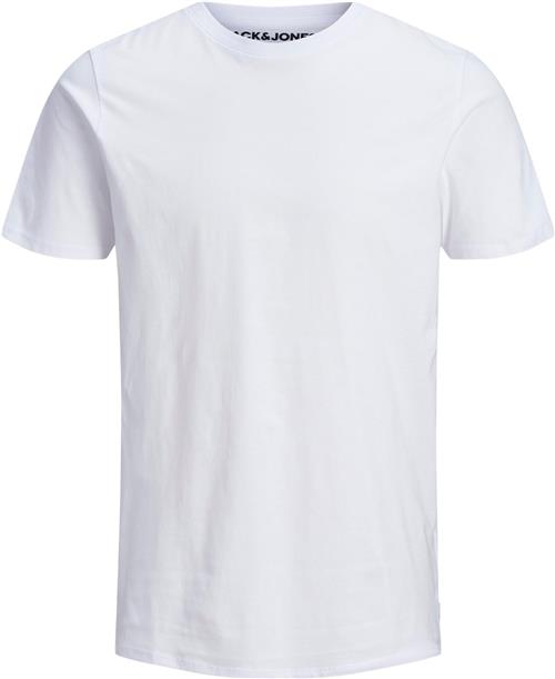 Jack & Jones Jjeorganic Basic TEE SS Oneck Noos Str 176 - White Kortærmede T-shirts hos Magasin