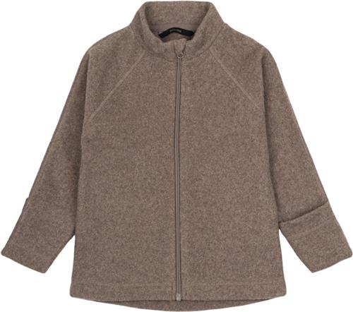 Se Mikk-Line Cotton Fleece Baby Jacket Str 92 - Melange Denver Fleece Bomuld hos Magasin ved Magasin