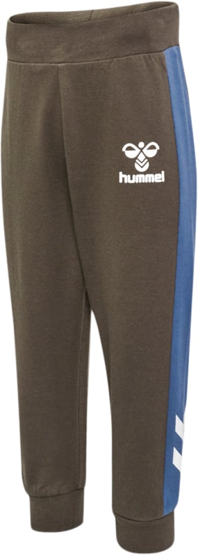 Se Hummel Hmlherman Pants Str 9-12 mdr / 80 - Major Brown Bukser hos Magasin ved Magasin